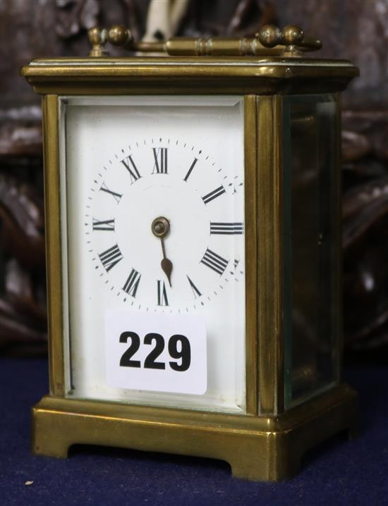 A carriage clock